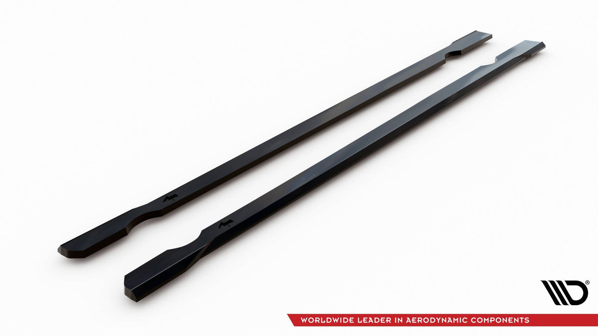 Sidokjolar Diffusers V.4 för Volkswagen Golf R / R-Line Mk7