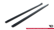 Sidokjolar Diffusers V.4 för Volkswagen Golf R / R-Line Mk7 Facelift