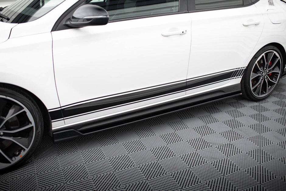 Sidokjolar Diffusers V.5 för Hyundai I30 N / N-Line Hatchback / Fastback Mk3 / Mk3 Facelift