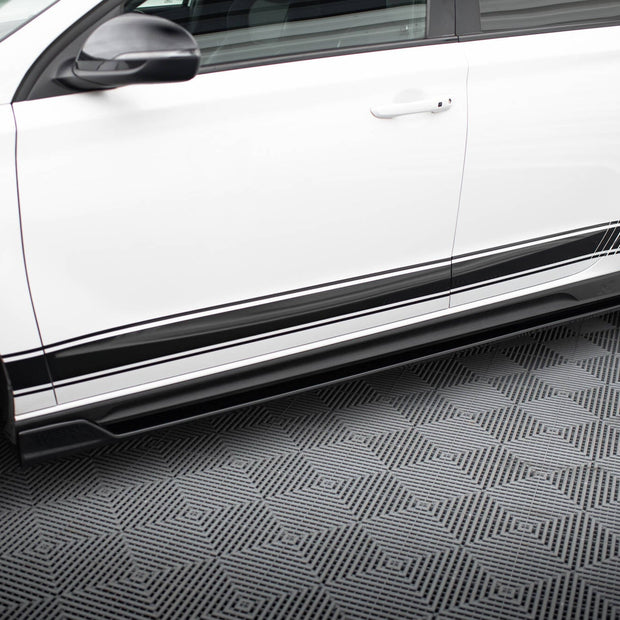 Sidokjolar Diffusers V.5 för Hyundai I30 N / N-Line Hatchback / Fastback Mk3 / Mk3 Facelift