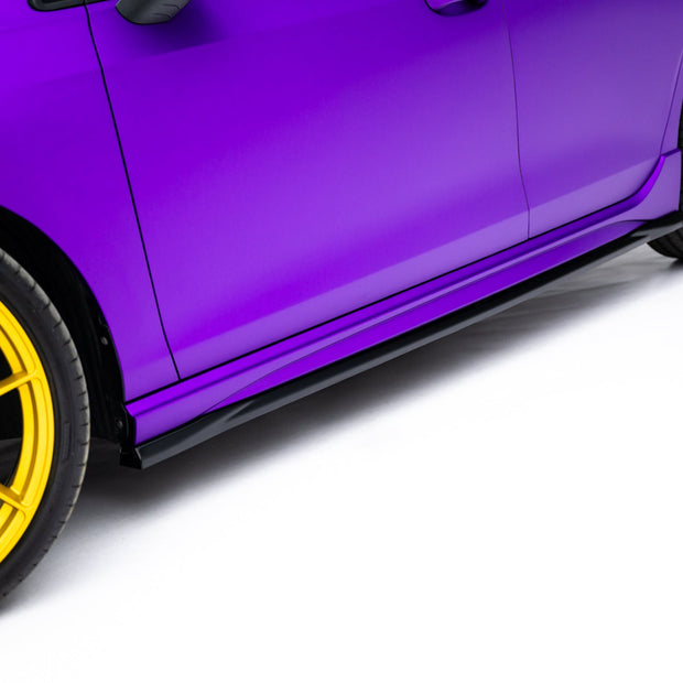 Sidokjolar Diffusers V.5 för Volkswagen Golf R Hatchback Mk8 / Mk8 Facelift