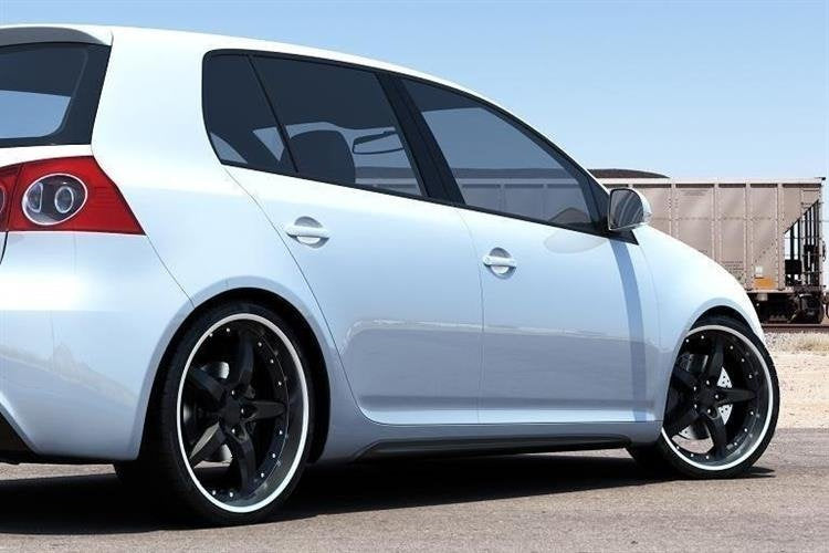 Sidokjolar för Volkswagen Golf Mk5 Mk6 GTI look ABS plastic