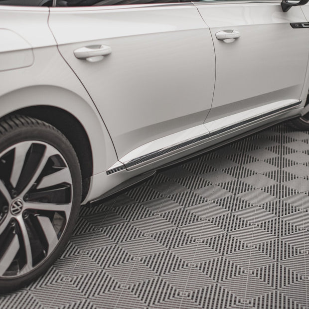 Sidokjolar Diffusers för Volkswagen Arteon R/ R-Line Sedan / Shooting Brake Mk1 Facelift