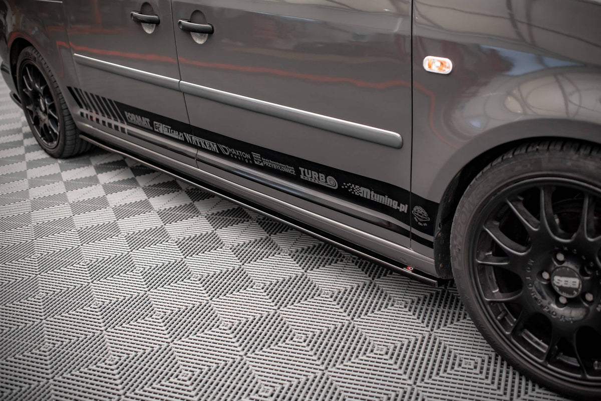 Sidokjolar Diffusers för Volkswagen Caddy Long Mk3 Facelift