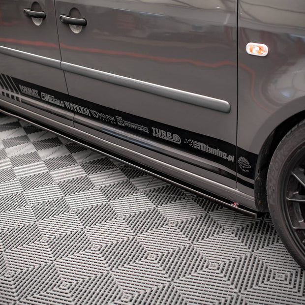 Sidokjolar Diffusers för Volkswagen Caddy Long Mk3 Facelift