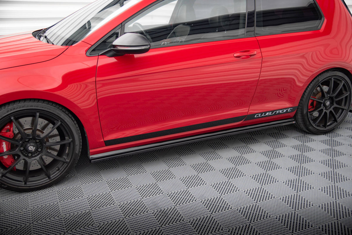 Sidokjolar Diffusers för Volkswagen Golf GTI Clubsport Mk7