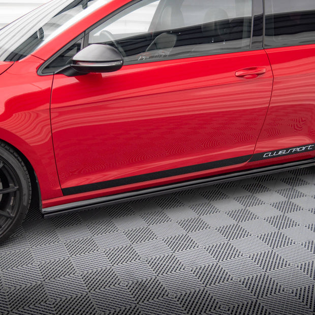 Sidokjolar Diffusers för Volkswagen Golf GTI Clubsport Mk7