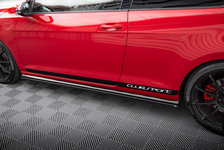 Sidokjolar Diffusers för Volkswagen Golf GTI Clubsport Mk7