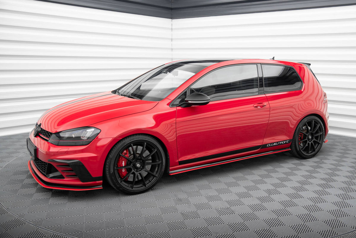 Sidokjolar Diffusers för Volkswagen Golf GTI Clubsport Mk7