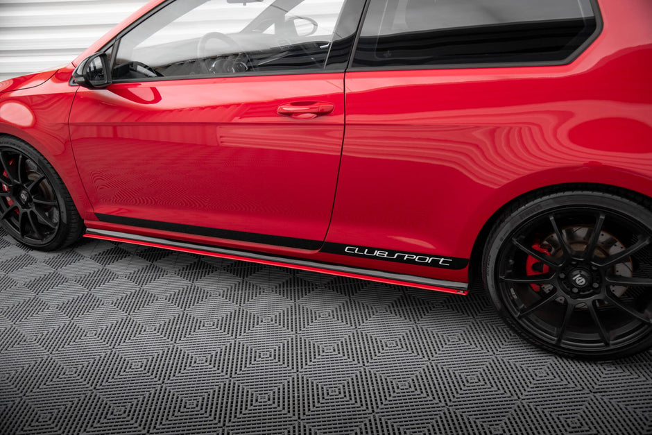 Sidokjolar Diffusers för Volkswagen Golf GTI Clubsport Mk7