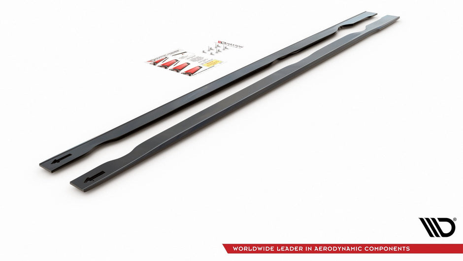 Sidokjolar Diffusers för Volkswagen Golf GTI TCR Mk7