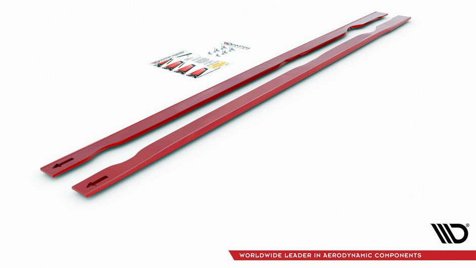 Sidokjolar Diffusers för Volkswagen Golf GTI TCR Mk7