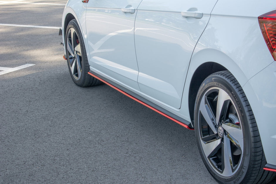 Sidokjolar Diffusers för Volkswagen Polo GTI / R-line Mk6