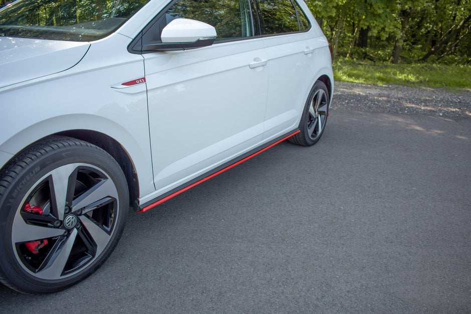 Sidokjolar Diffusers för Volkswagen Polo GTI / R-line Mk6