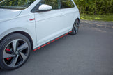 Sidokjolar Diffusers för Volkswagen Polo GTI / R-line Mk6
