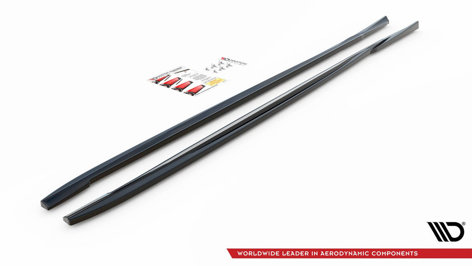 Sidokjolar Diffusers för Volvo V70 Mk3