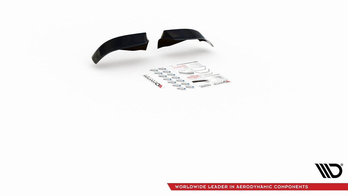 Front Side Splitters + Frontläpp Set för BMW M5 / 5 M-Pack E39