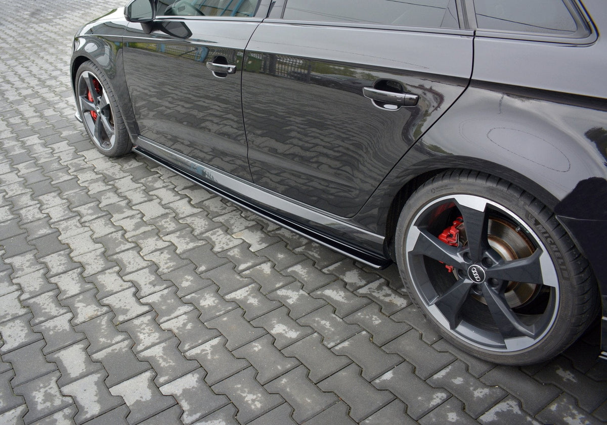 Sidokjolar Diffusers för Audi RS3 Sportback 8V Facelift
