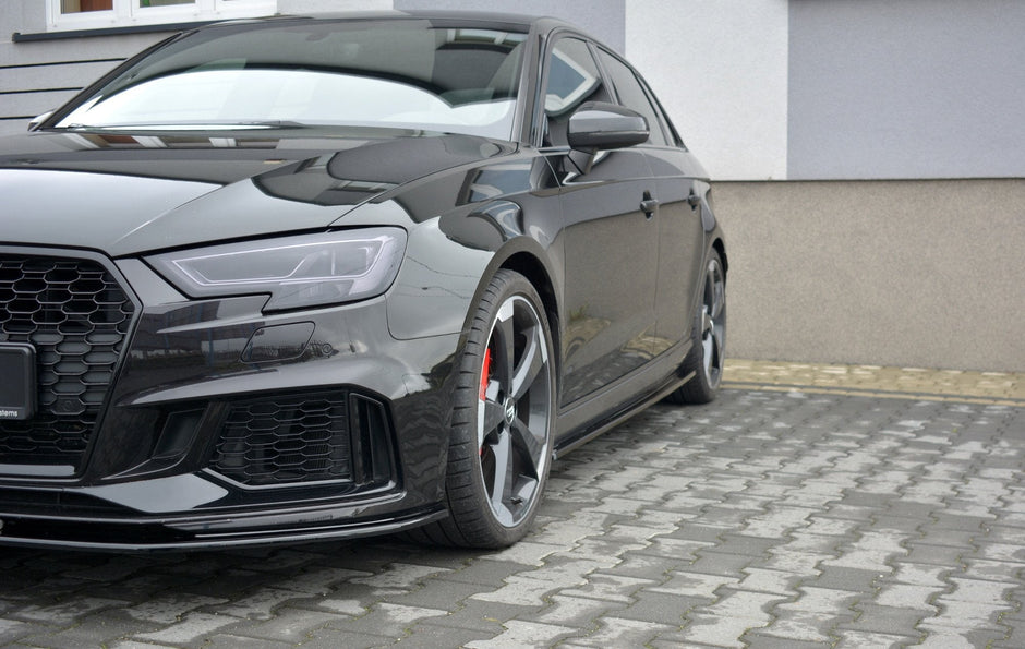 Sidokjolar Diffusers för Audi RS3 Sportback 8V Facelift