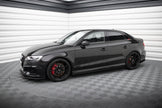 Street Pro Sidokjolar Diffusers för Audi RS3 Sedan 8V Facelift