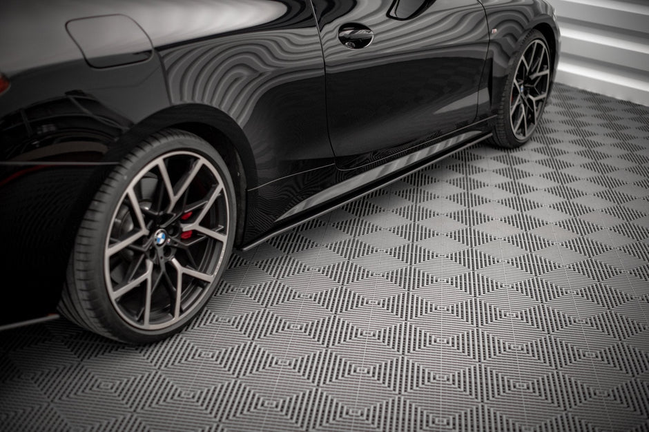 Street Pro Sidokjolar Diffusers för BMW 4 M-Pack / M440i G22 / G23 / G22 Facelift / G23 Facelift