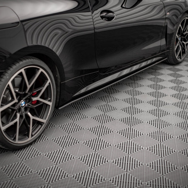 Street Pro Sidokjolar Diffusers för BMW 4 M-Pack / M440i G22 / G23 / G22 Facelift / G23 Facelift