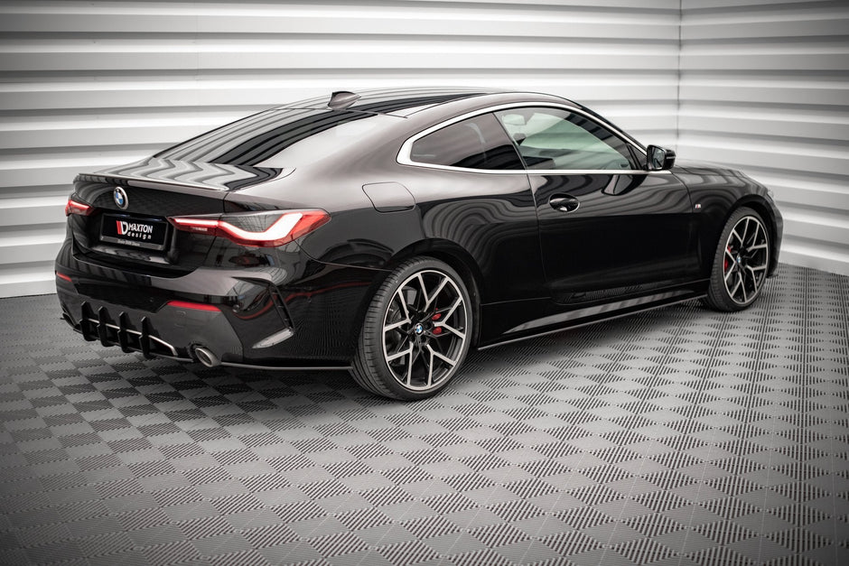 Street Pro Sidokjolar Diffusers för BMW 4 M-Pack / M440i G22 / G23 / G22 Facelift / G23 Facelift