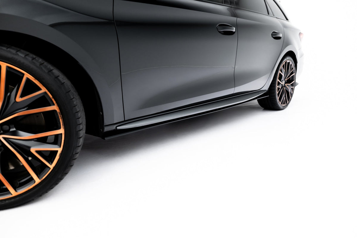 Street Pro Sidokjolar Diffusers för Cupra Leon ST / Hatchback Aero Mk1 / Mk1 Facelift