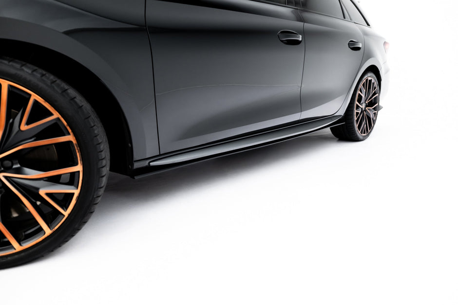 Street Pro Sidokjolar Diffusers för Cupra Leon ST / Hatchback Aero Mk1 / Mk1 Facelift