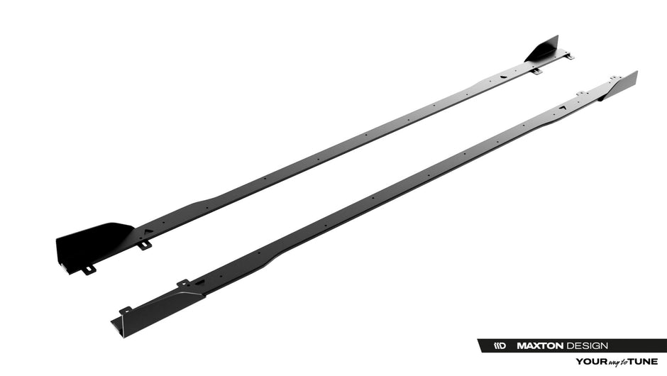 Street Pro Sidokjolar Diffusers + Flaps för Audi A5 S-Line / S5 Sedan / Avant B10