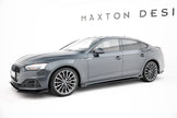 Street Pro Sidokjolar Diffusers + Flaps för Audi A5 Sportback F5 Facelift