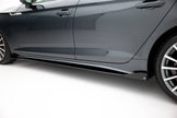 Street Pro Sidokjolar Diffusers + Flaps för Audi A5 Sportback F5 Facelift