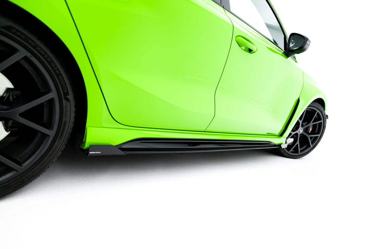 Street Pro Sidokjolar Diffusers + Flaps för Audi RS3 Sportback 8Y Facelift
