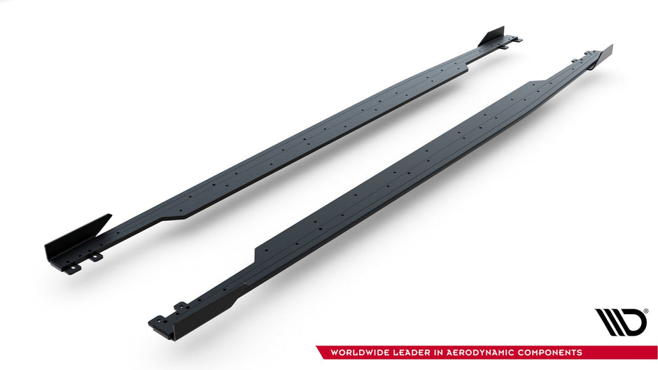 Street Pro Sidokjolar Diffusers + Flaps för Audi RS3 Sportback 8Y Facelift