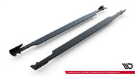 Street Pro Sidokjolar Diffusers + Flaps för Audi RS3 Sportback 8Y Facelift