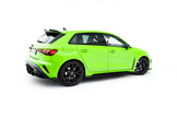 Street Pro Sidokjolar Diffusers + Flaps för Audi RS3 Sportback 8Y Facelift