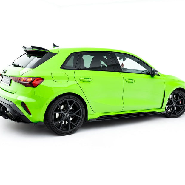 Street Pro Sidokjolar Diffusers + Flaps för Audi RS3 Sportback 8Y Facelift