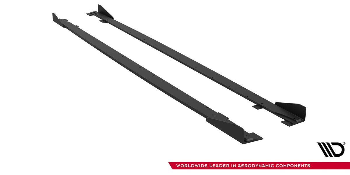 Street Pro Sidokjolar Diffusers + Flaps för Audi RS5 Sportback F5
