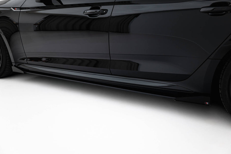 Street Pro Sidokjolar Diffusers + Flaps för Audi RS5 Sportback F5