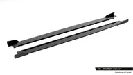 Street Pro Sidokjolar Diffusers + Flaps för Cupra Leon ST / Hatchback Aero Mk1 / Mk1 Facelift