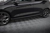 Street Pro Sidokjolar Diffusers + Flaps för Ford Fiesta ST / ST-Line Mk8