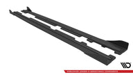 Street Pro Sidokjolar Diffusers + Flaps för Ford Fiesta ST / ST-Line Mk8