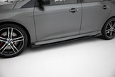 Street Pro Sidokjolar Diffusers + Flaps för Ford Focus ST Mk3 Facelift