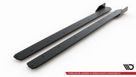 Street Pro Sidokjolar Diffusers + Flaps för Ford Focus ST / ST-Line Mk4