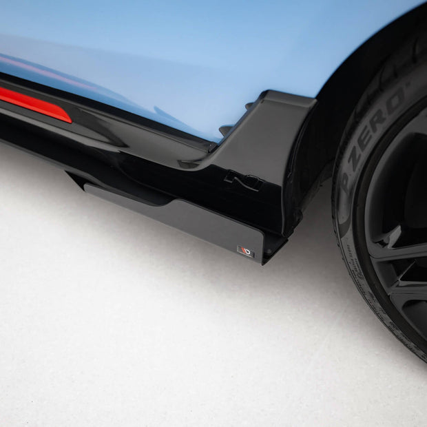 Street Pro Sidokjolar Diffusers + Flaps för Hyundai Veloster N Mk2