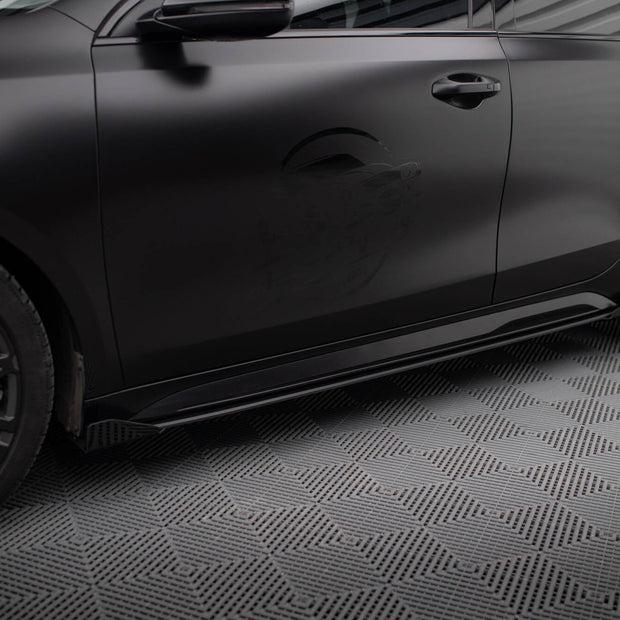 Street Pro Sidokjolar Diffusers + Flaps för Kia Proceed GT / GT-Line Mk1 Facelift / Ceed GT Mk3 Facelift