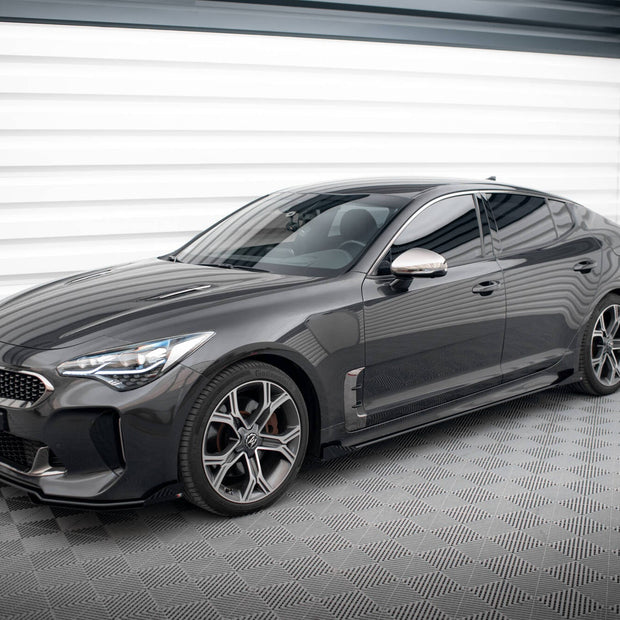 Street Pro Sidokjolar Diffusers + Flaps för Kia Stinger GT / GT-Line / Standard Mk1