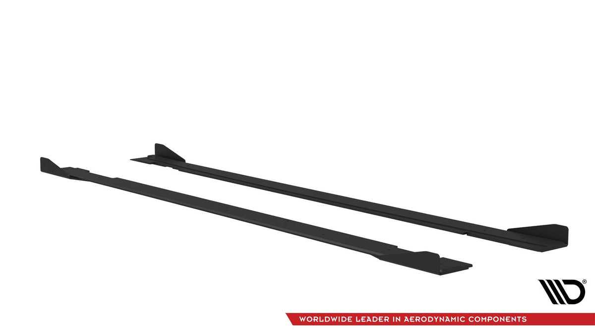 Street Pro Sidokjolar Diffusers + Flaps för Kia Stinger GT / GT-Line / Standard Mk1