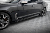 Street Pro Sidokjolar Diffusers + Flaps för Kia Stinger GT / GT-Line / Standard Mk1