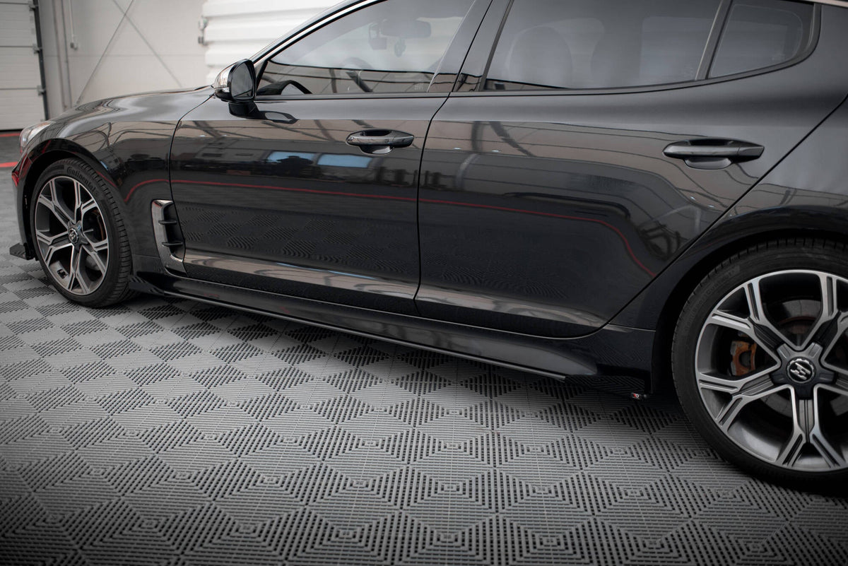 Street Pro Sidokjolar Diffusers + Flaps för Kia Stinger GT / GT-Line / Standard Mk1